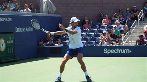 Novak Djokovic Forehand Slow Motion - Video - Love Tennis