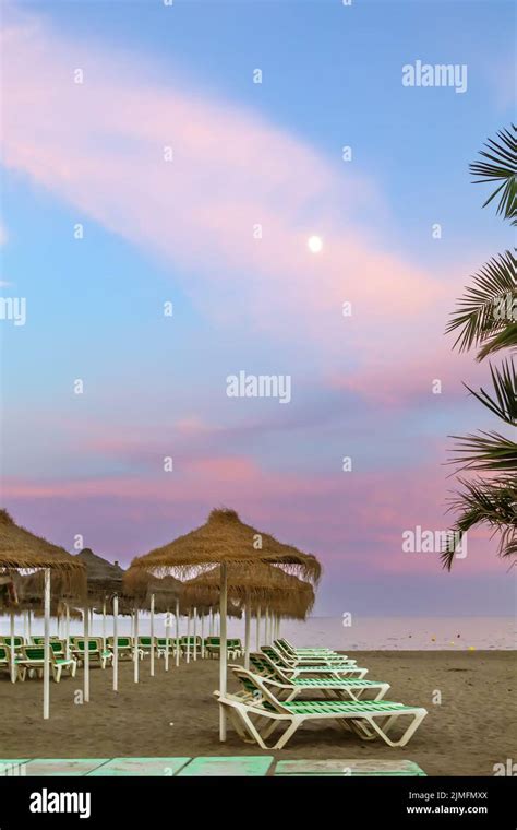 Beach in Torremolinos, Spain Stock Photo - Alamy