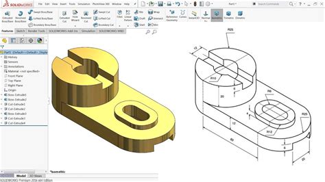 SolidWorks Tutorial for beginners Exercise 41 - YouTube