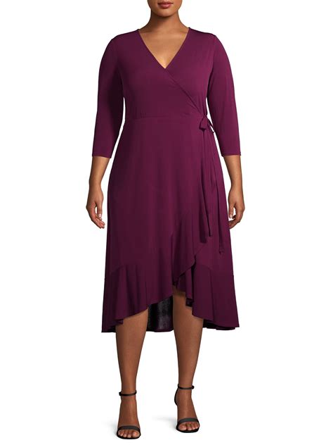 Terra & Sky Wrap Dress - Walmart.com