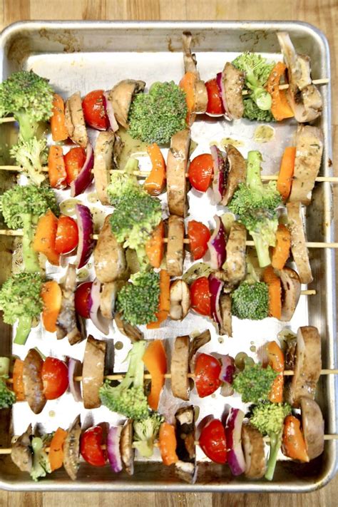 Grilled Vegetable Kabobs - Out Grilling