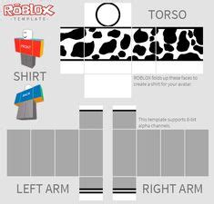 31 Para crear ropa de roblox ideas | roblox shirt, clothing templates ...