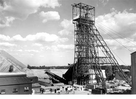 Johannesburg Gold Mine Headgear (1956) | Johannesburg, Southern africa, Landscape photography