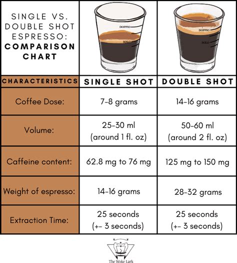 Single vs Double Shot Espresso: The Comparison - WokeLark