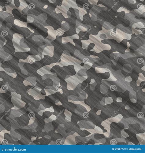 Camouflage Seamless Texture Stock Illustration - Illustration of cloth, material: 39887770