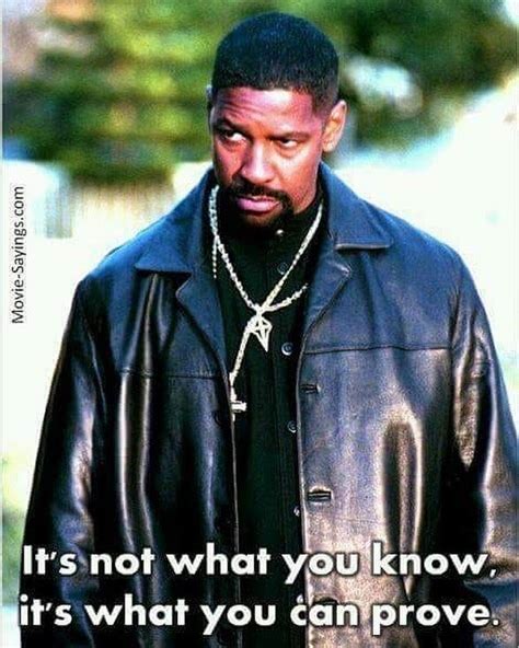 Denzel Washington Training Day Quotes - Indira Minnaminnie