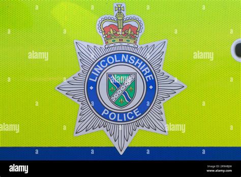 Lincolnshire Police logo Stock Photo - Alamy