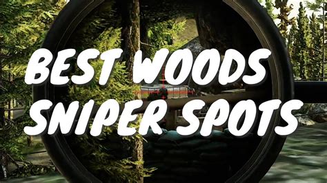 5 Best Sniper Spots on Woods | Escape From Tarkov - YouTube