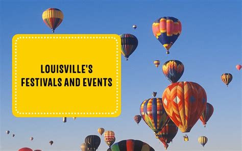 Louisville's Festivals and Events