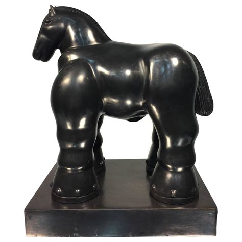 After Fernando Botero Bronze Trojan Horse Sculpture at 1stdibs