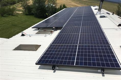 Corrugated Steel Roof Solar Panel Installation in Walden, CO (9.57 kW ...