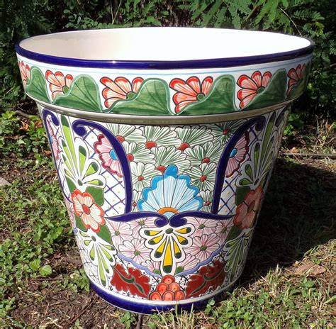 TFPL-Talavera Planter Large Decorative Ceramic Flower | Etsy