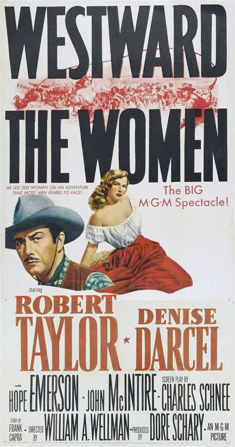 Westward the Women Poster Movie 20 x 40 In - 51cm x 102cm Robert Taylor Denise Darcel Hope ...