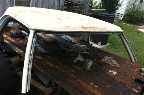 Sell 1985 DODGE RAM TRUCK USED WHITE ROOF TOP REPAIR PANEL in Mount ...