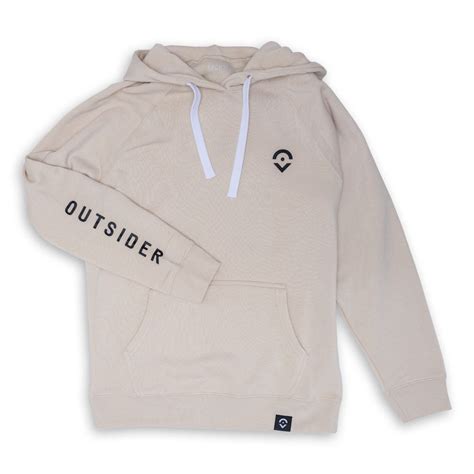 The Mark Hoodie - Bone White | Outsider | Hooded Sweatshirt