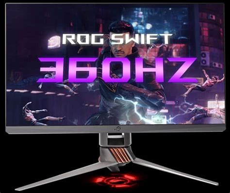 ASUS Introduces The First 360 Hz Gaming Monitor