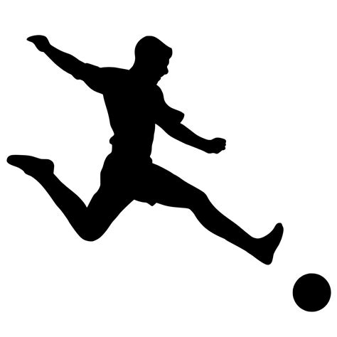 Free Images : silhouette, football, player, shooting, action, soccer, athlete, active, man, kick ...