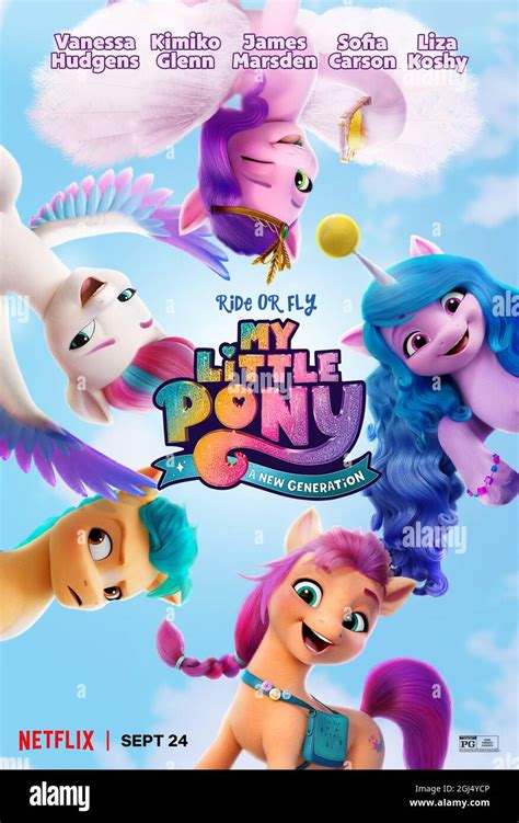 Poster, "My Little Pony: A New Generation" (2021) Credit: Netflix / The Hollywood Archive Stock ...