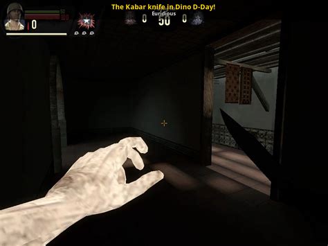 The Kabar knife in Dino D-Day! [Dino D-Day] [Mods]