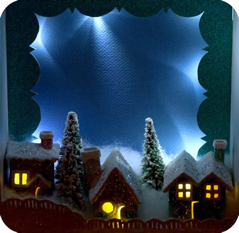 Whole Christmas Village at Night | Modern version of a chris… | Flickr