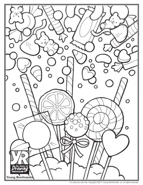 Kids Coloring Pages Candy Coloring Pages