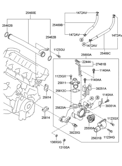 Kia Sportage Motor Diagram