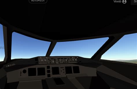 THe 747-800 is the only one that has a cockpit in contributed planes ...