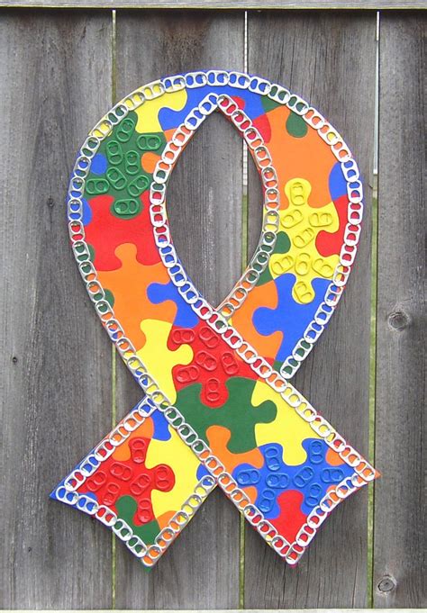 Autism Awareness Ribbon | Autism Awareness Ribbon created in… | Flickr