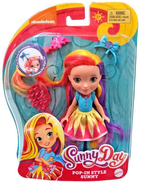 Nickelodeon Sunny Day Pop-In Style Sunny 6 Doll Mattel - ToyWiz