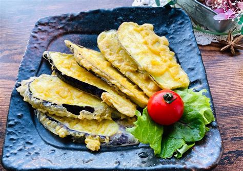 Curry Eggplant Tempura Recipe by Aunty Eiko's international cuisine experience - Cookpad