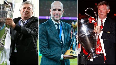 Managers with the most trophies won in football history