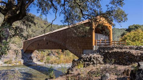 Historic Bridgeport Covered Bridge - DH Charles Engineering