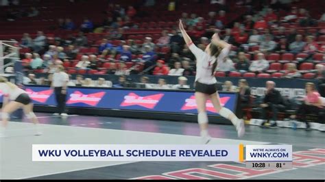 WKU Volleyball Releases 2023 Slate - WNKY News 40 Television