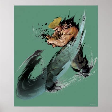 Guile Sonic Boom Poster | Zazzle.com