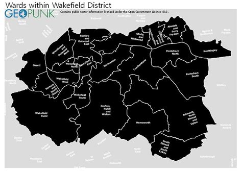 Map and Details for Wakefield City Metropolitan District Council Local ...