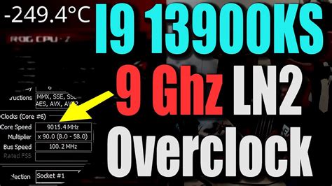 Extreme Overclocking CPU | I9 13900KS Overclock | Liquid Nitrogen CPU ...