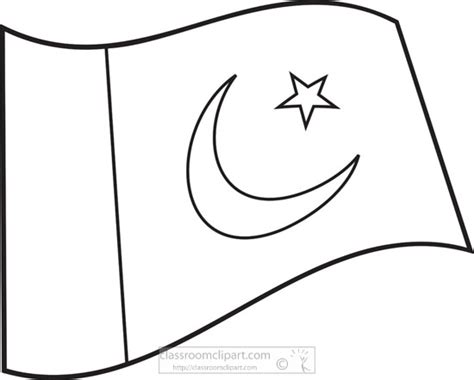 Flag Clipart Black And White