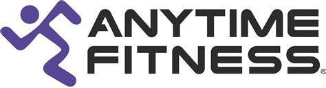 Anytime Fitness Logo Wall