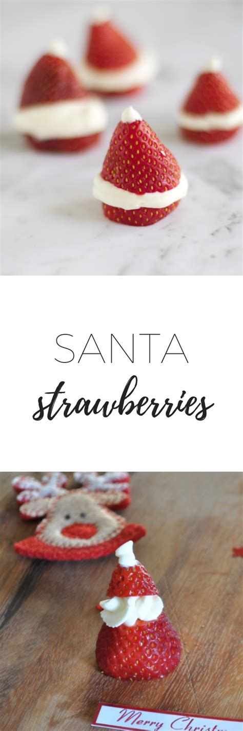 Santa strawberries - delicious, quick and easy to make!