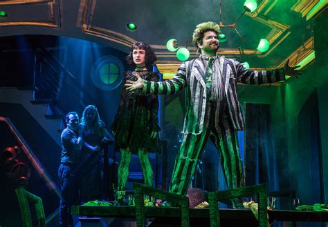 Beetlejuice 6 ROB McCLURE, KERRY BUTLER, SOPHIA ANNE CARUSO, ALEX BRIGHTMAN – New York Theater