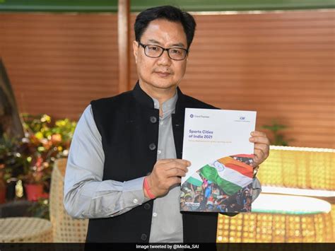 Sports Minister Kiren Rijiju Bats For Hosting Olympics In India | Other ...