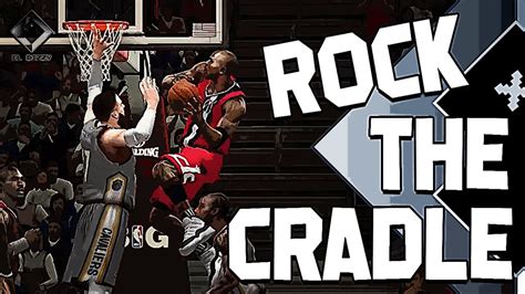 MICHAEL JORDAN Posterized VALANCIUNAS with his Signature Rock-The ...