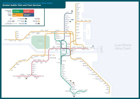 Dart Dublin Route Map