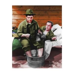 Abbott and Costello, Hollywood Legends Painting by Esoterica Art Agency ...