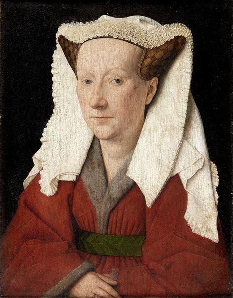 Jan van Eyck, Margareta van Eyck, 1439, Groeningemuseum, Bruges. | Jan van eyck, Art ...