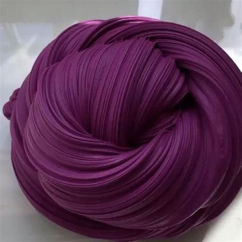 Beautiful dark purple fluffy matte slime ️ | Science | Slime, Pretty slime, Slimy slime