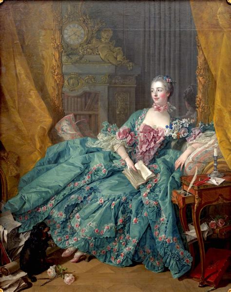 Retrato de Madame de Pompadour - François Boucher - Historia Arte (HA!)