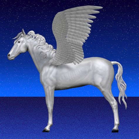 pegasus wings 3d model