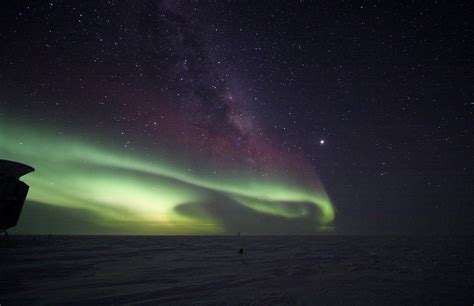 South Pole Night Auroras & Yukimarimos - Antarctic Logistics & Expeditions