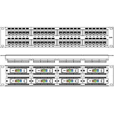 48-Port CAT6E Patch Panel | WireAndCableYourWay.com